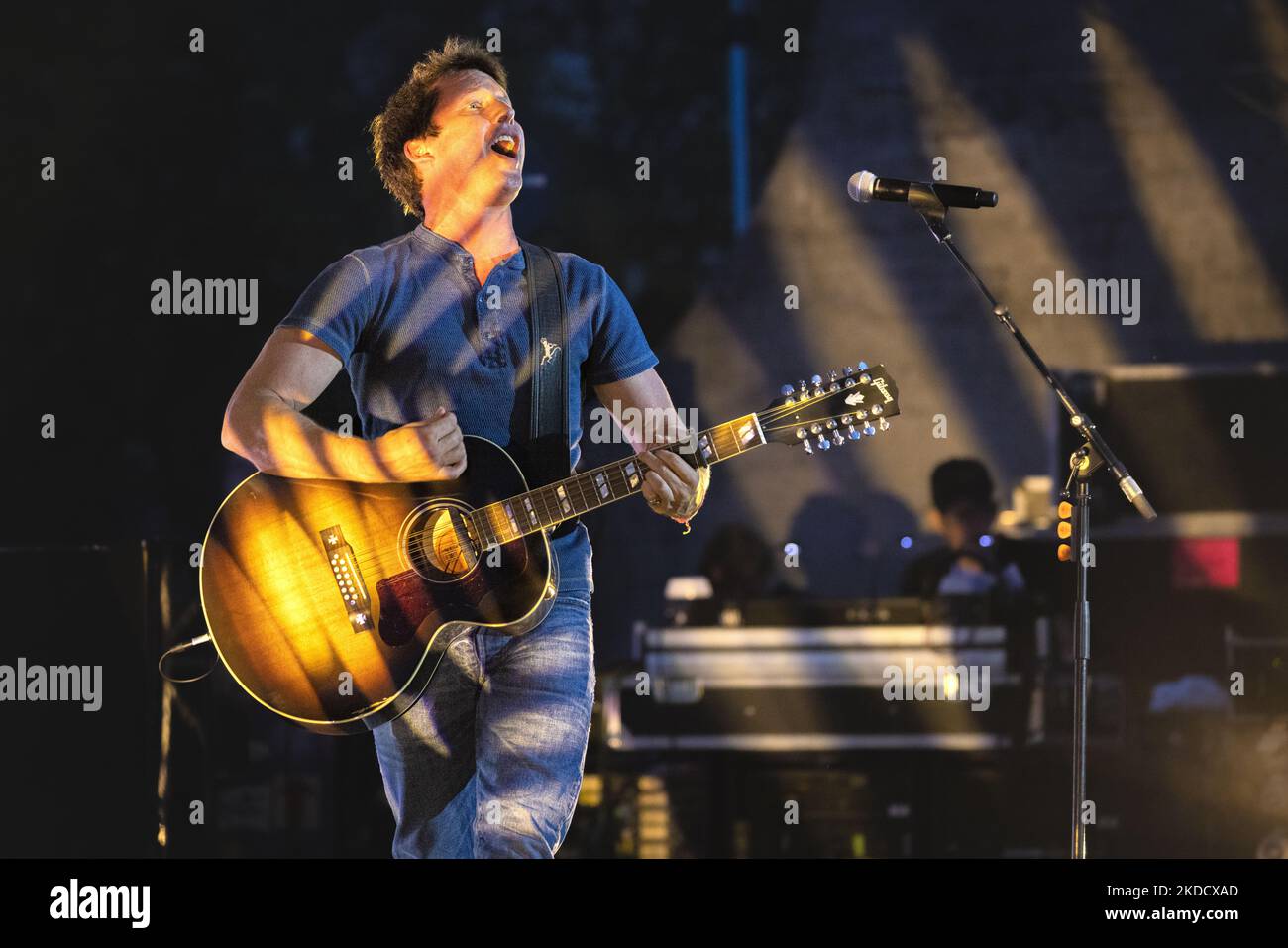 James Blunt Live Konzert im Anfiteatro del Vittoriale in Gardone Riviera Brescia Italien Juni 27 2022 (Foto: Andrea Ripamonti/NurPhoto) Stockfoto