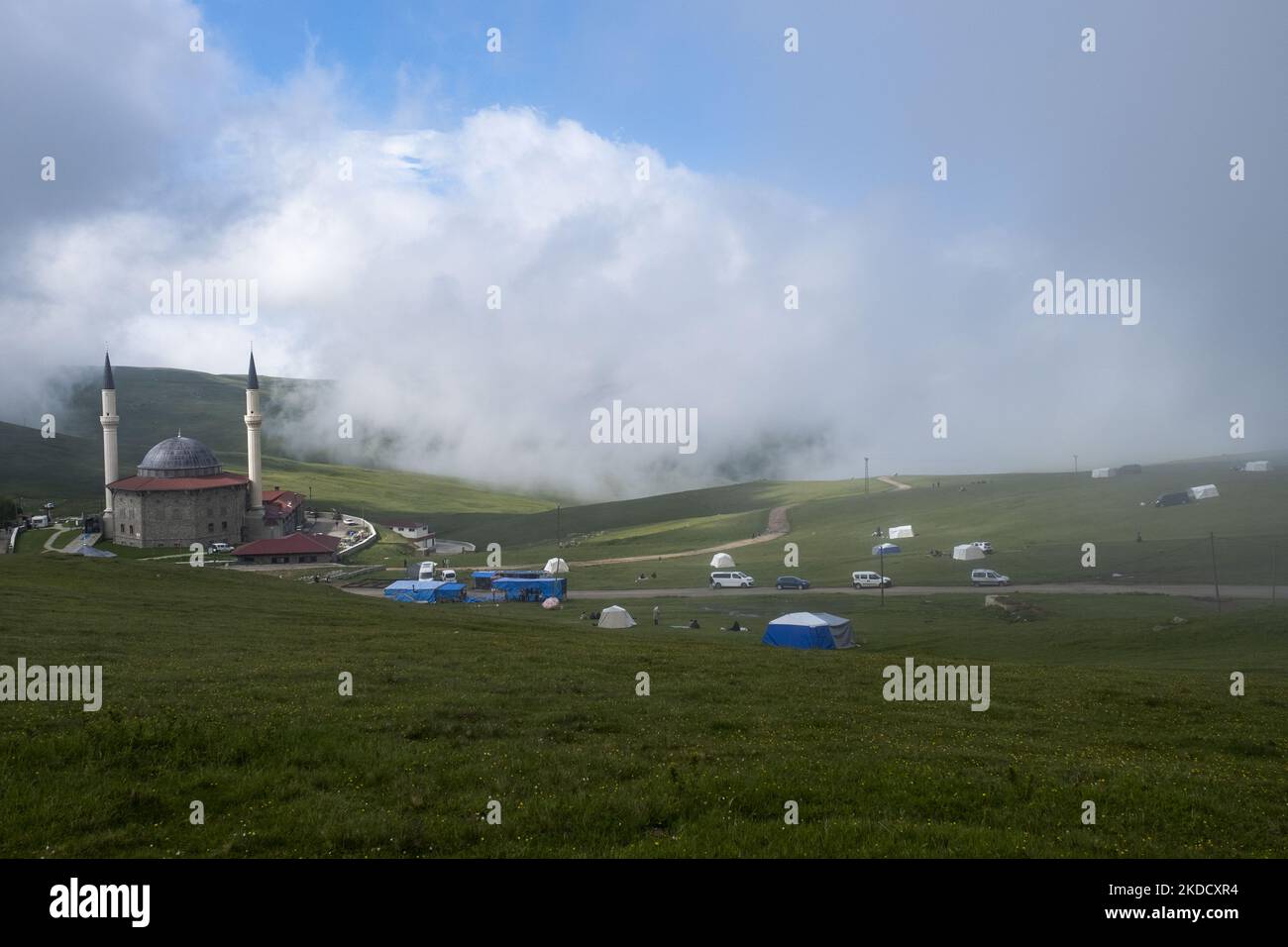 Besucht von Touristen Sultanmurat Plateaus im Stadtteil Çaykara in Trabzon, Türkei am 28. juni 2022 Es ist die beliebteste Hochebene in Trabzon (Foto von Resul Kaboglu/NurPhoto) Stockfoto