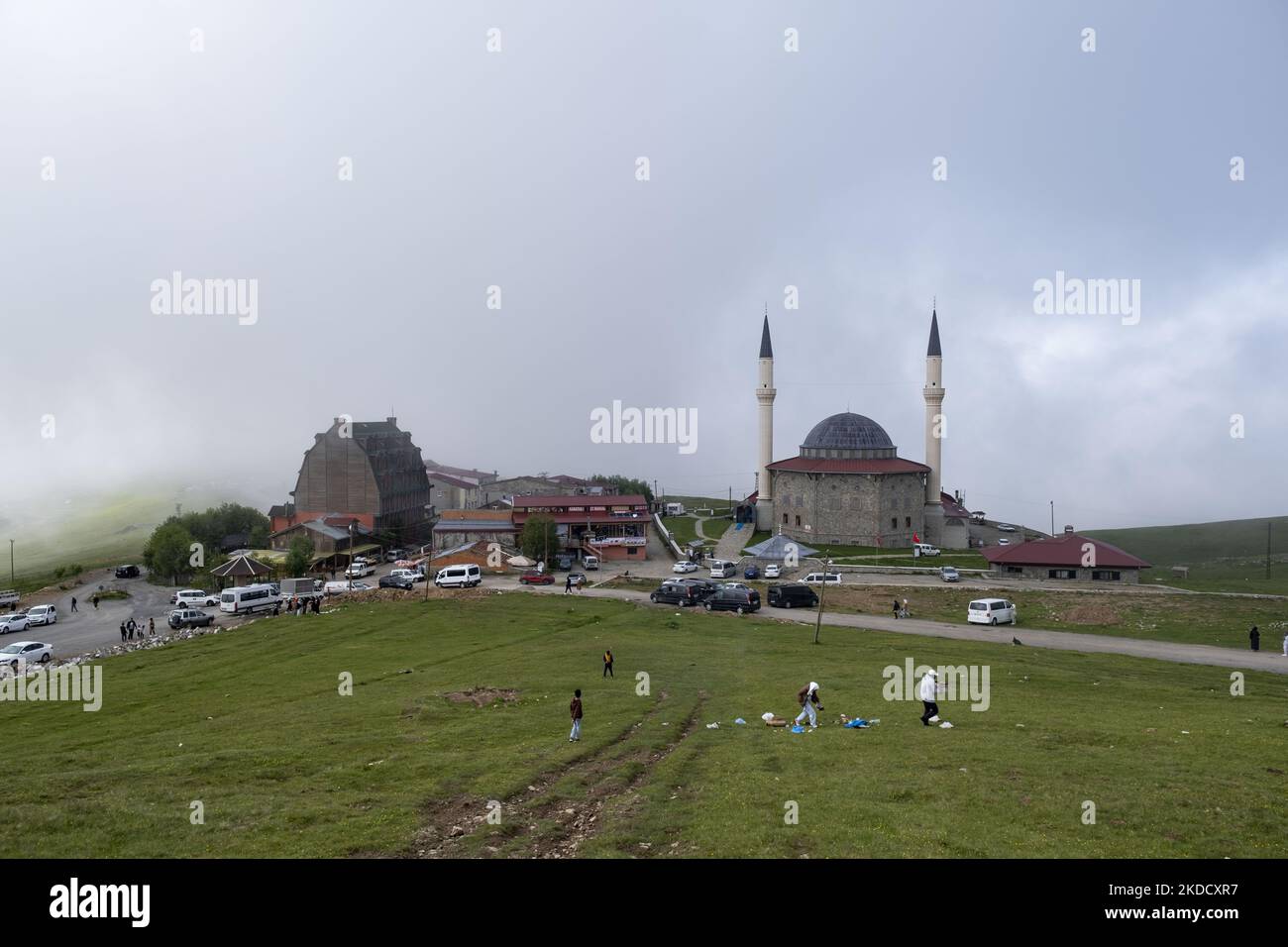 Besucht von Touristen Sultanmurat Plateaus im Stadtteil Çaykara in Trabzon, Türkei am 28. juni 2022 Es ist die beliebteste Hochebene in Trabzon (Foto von Resul Kaboglu/NurPhoto) Stockfoto