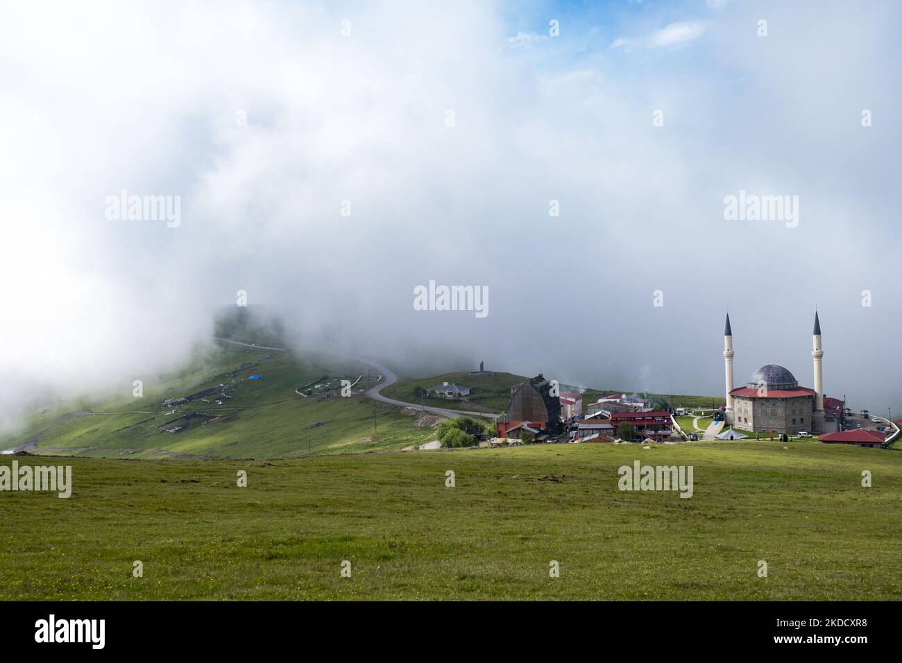 Besucht von Touristen Sultanmurat Plateaus im Stadtteil Çaykara in Trabzon, Türkei am 28. juni 2022 Es ist die beliebteste Hochebene in Trabzon (Foto von Resul Kaboglu/NurPhoto) Stockfoto