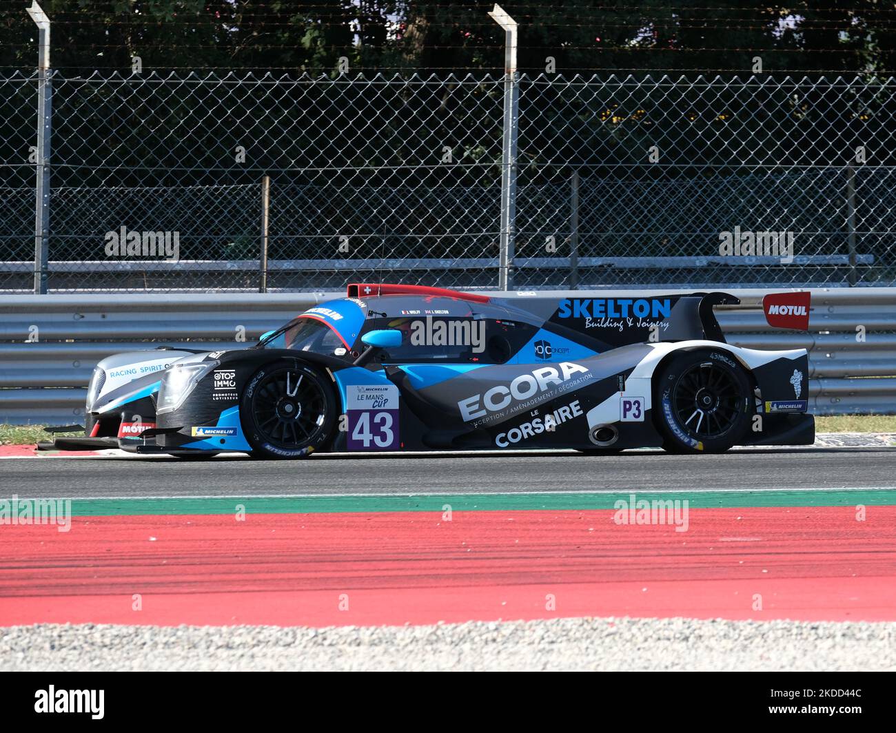 Jacques Wolff (FRA) B Josh Skelton (GBR)-Ligier JS P320 - Nissan-Racing Spirit of Leman-(LMP3) während des Michelin Le Mans Cup 2022, am 2. Juli 2022 in Monza (MB), Italien (Foto: Loris Roselli/NurPhoto) Stockfoto