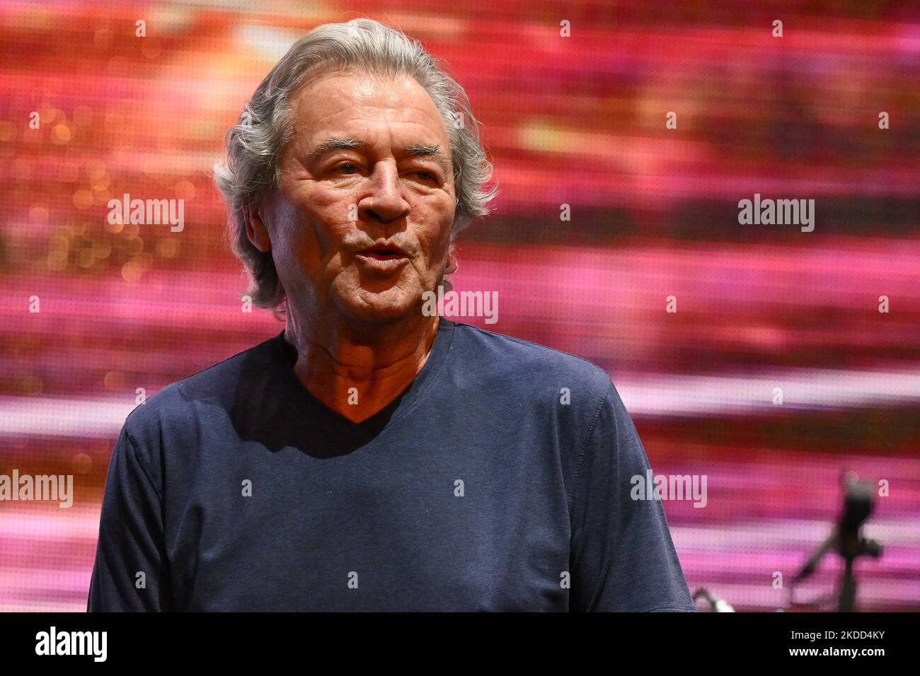 Ian Gillan von Deep Purple, während des Woosh! Tour, 2.. Juli, im Auditorium Parco della Musica, Rom, Italien (Foto: Domenico Cippitelli/LiveMedia/NurPhoto) Stockfoto