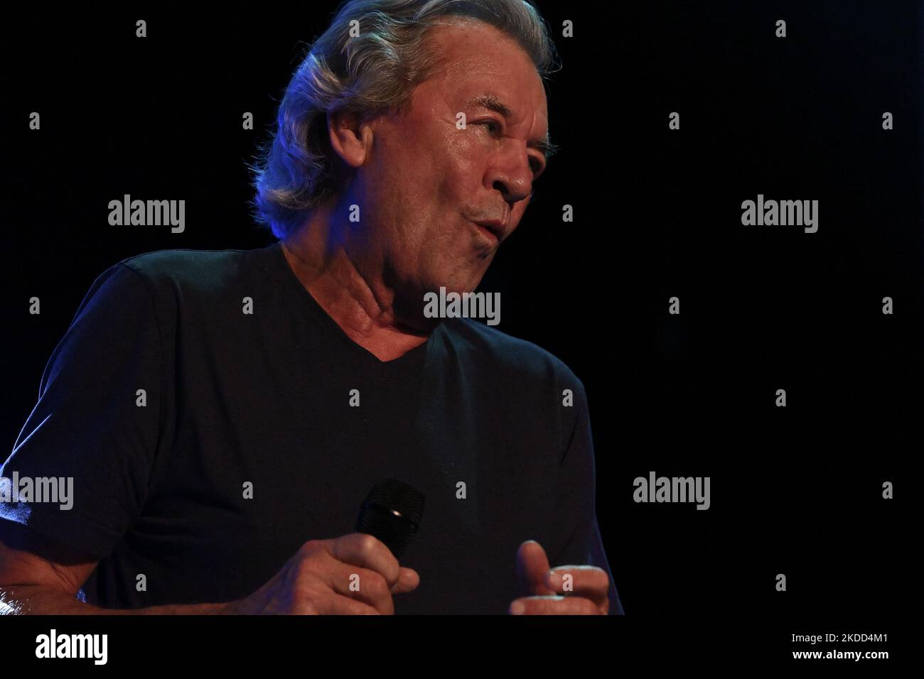 Ian Gillan von Deep Purple, während des Woosh! Tour, 2.. Juli, im Auditorium Parco della Musica, Rom, Italien (Foto: Domenico Cippitelli/LiveMedia/NurPhoto) Stockfoto