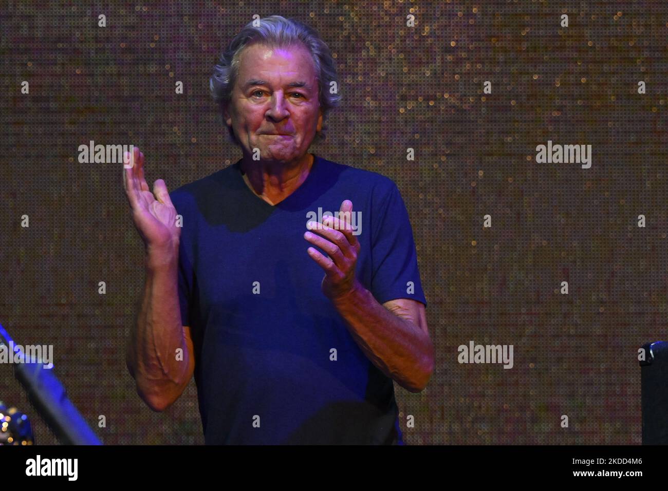 Ian Gillan von Deep Purple, während des Woosh! Tour, 2.. Juli, im Auditorium Parco della Musica, Rom, Italien (Foto: Domenico Cippitelli/LiveMedia/NurPhoto) Stockfoto