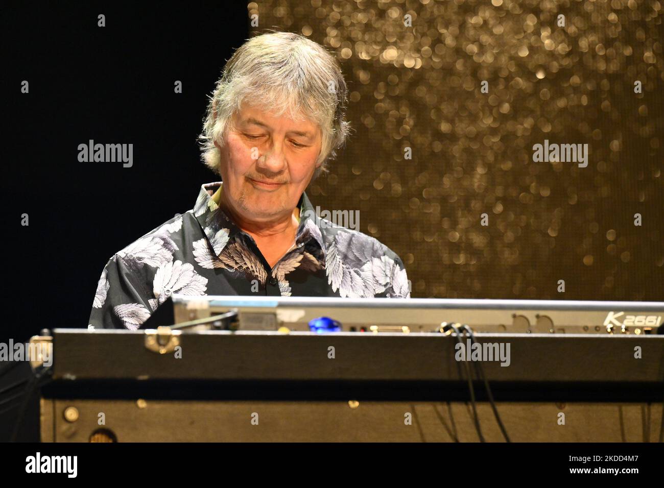 Don Airey von Deep Purple, während des Woosh! Tour, 2.. Juli, im Auditorium Parco della Musica, Rom, Italien (Foto: Domenico Cippitelli/LiveMedia/NurPhoto) Stockfoto