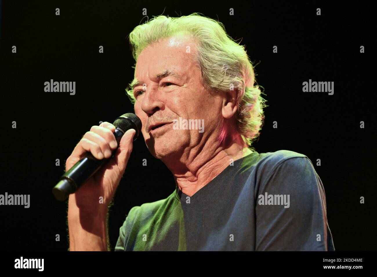 Ian Gillan von Deep Purple, während des Woosh! Tour, 2.. Juli, im Auditorium Parco della Musica, Rom, Italien (Foto: Domenico Cippitelli/LiveMedia/NurPhoto) Stockfoto