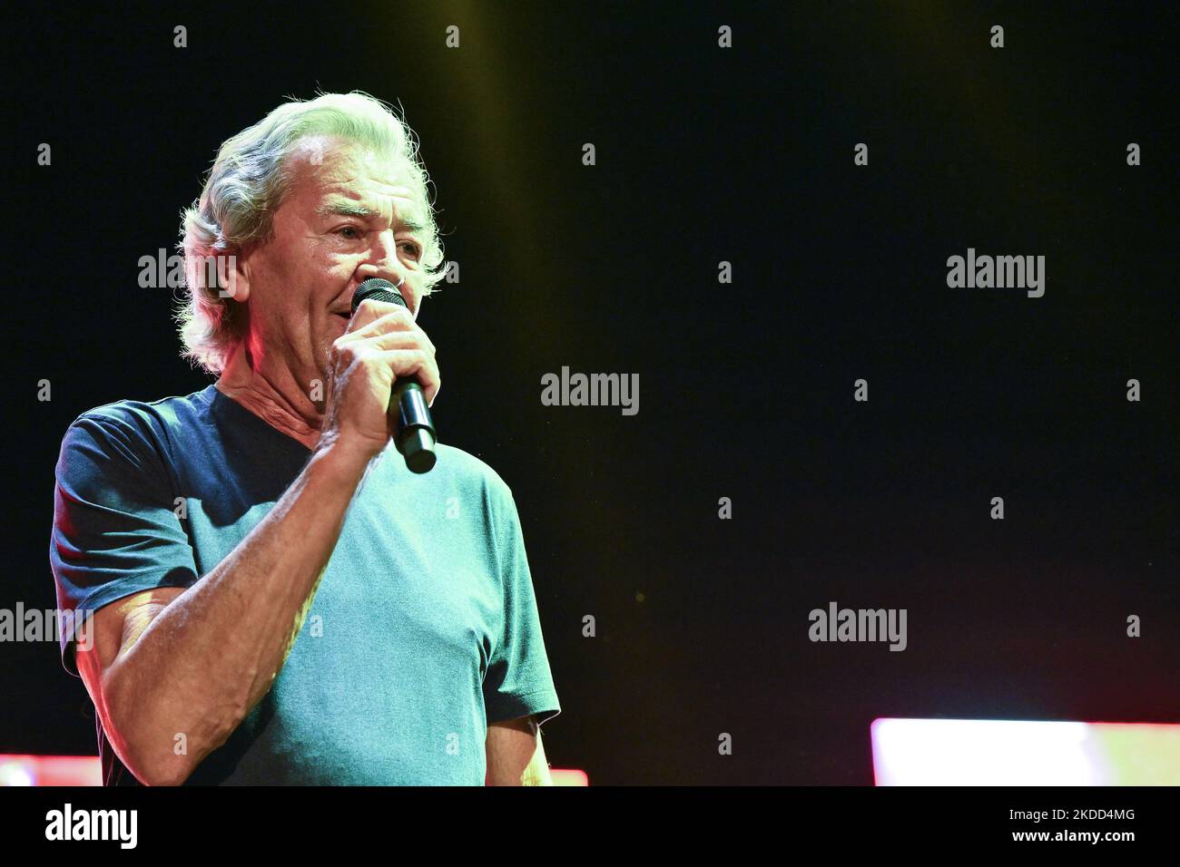Ian Gillan von Deep Purple, während des Woosh! Tour, 2.. Juli, im Auditorium Parco della Musica, Rom, Italien (Foto: Domenico Cippitelli/LiveMedia/NurPhoto) Stockfoto