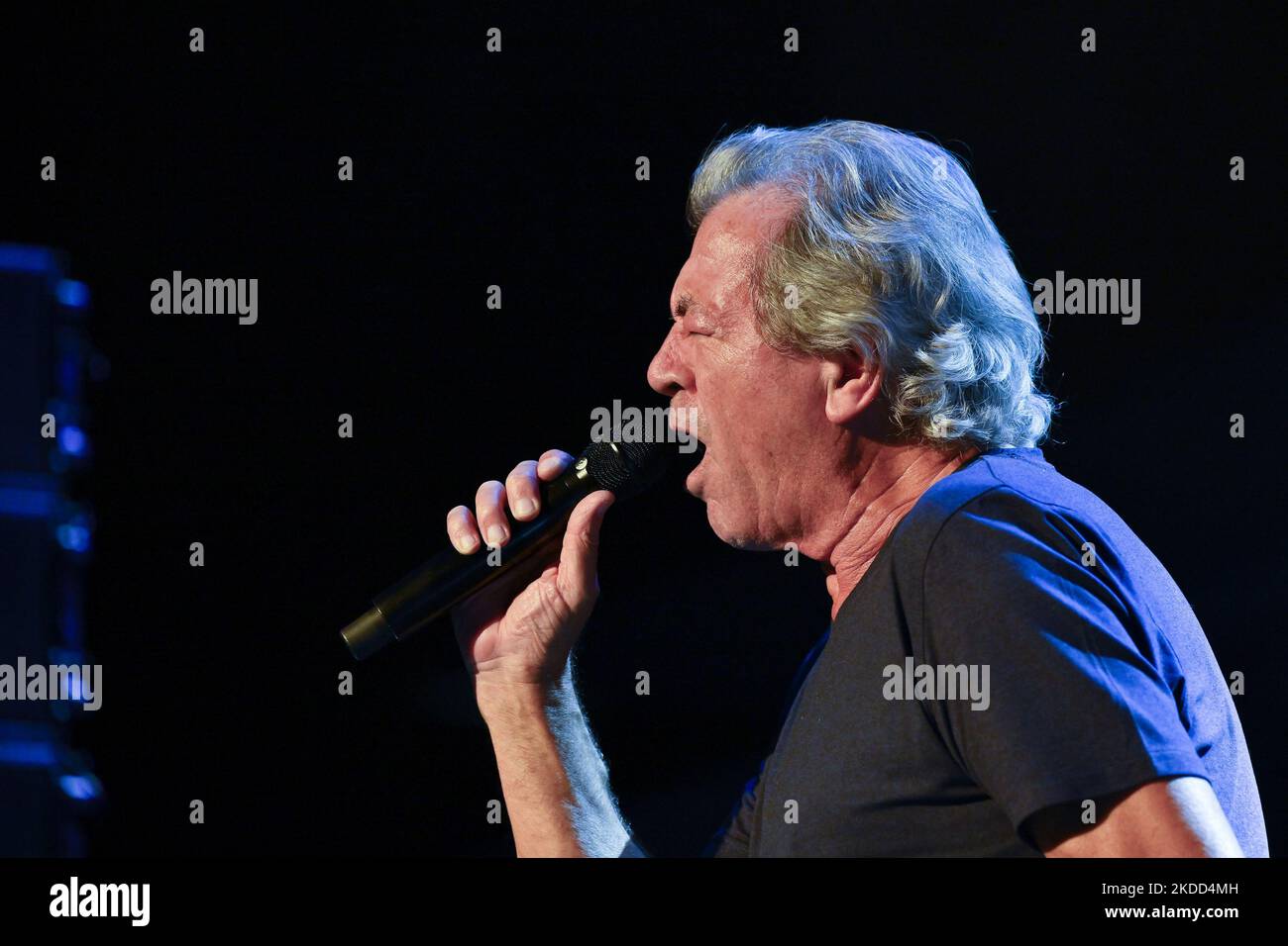 Ian Gillan von Deep Purple, während des Woosh! Tour, 2.. Juli, im Auditorium Parco della Musica, Rom, Italien (Foto: Domenico Cippitelli/LiveMedia/NurPhoto) Stockfoto