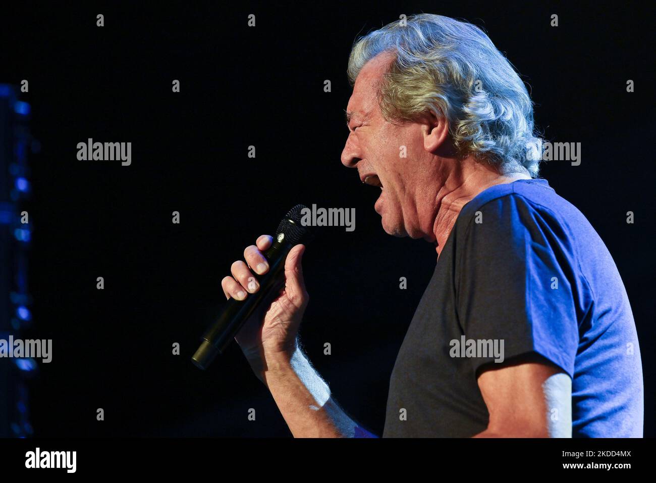 Ian Gillan von Deep Purple, während des Woosh! Tour, 2.. Juli, im Auditorium Parco della Musica, Rom, Italien (Foto: Domenico Cippitelli/LiveMedia/NurPhoto) Stockfoto