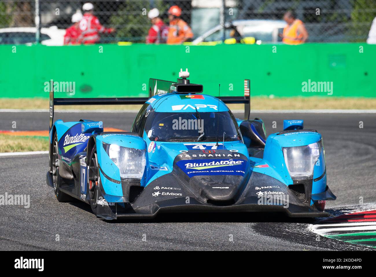 47 ALGARVE pro RACING - Orca 07 Gibson (J. Falb, J. Allen, A. Peroni) während der Endurance ELMS 2022 - European Le Mans Series am 03. Juli 2022 im Autodromo di Monza in Monza, Italien (Foto: Valerio Origo/LiveMedia/NurPhoto) Stockfoto