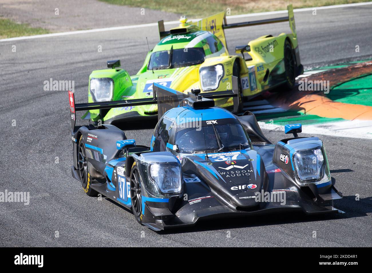 37 COOL RACING - Orca 07 Gibson (N. Lapierre, N. Kruetten, Y. Ye) während der Endurance ELMS 2022 - European Le Mans Series am 03. Juli 2022 im Autodromo di Monza in Monza, Italien (Foto: Valerio Origo/LiveMedia/NurPhoto) Stockfoto