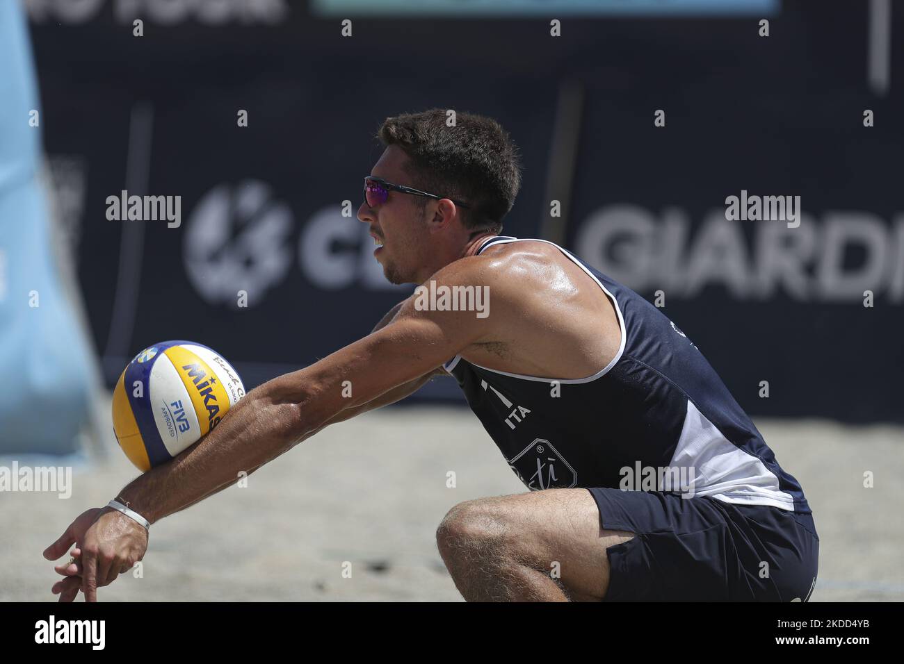 Volleyball World Beach Pro Tour Halbfinale, Dal Corso (Italien) in
