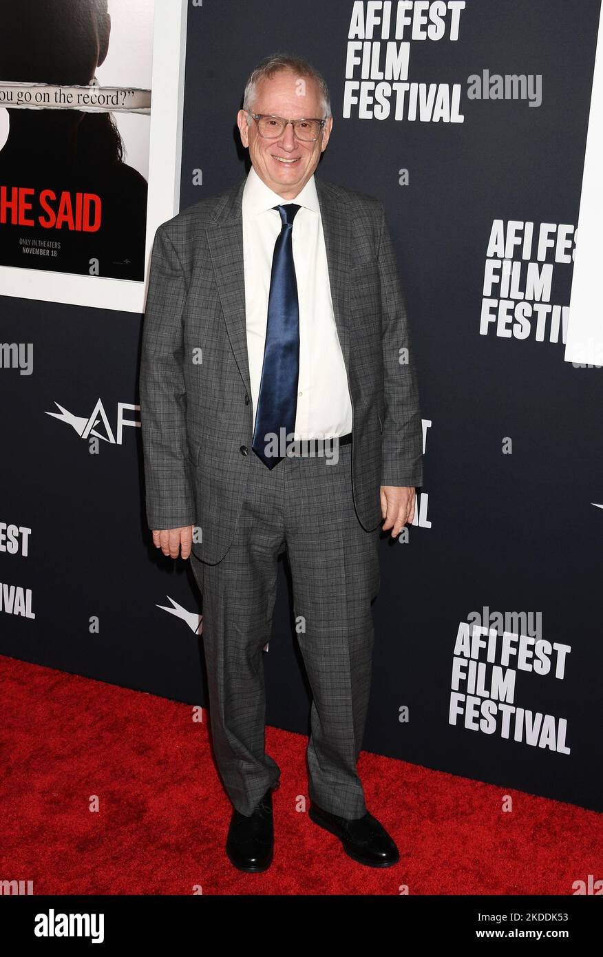 HOLLYWOOD, CA - 04. NOVEMBER: Irwin Reiter nimmt an einer Sondervorführung von „She Said“ während des AFI-Fests 2022 im TCL Chinese Theatre am 04. November 2022 teil Stockfoto