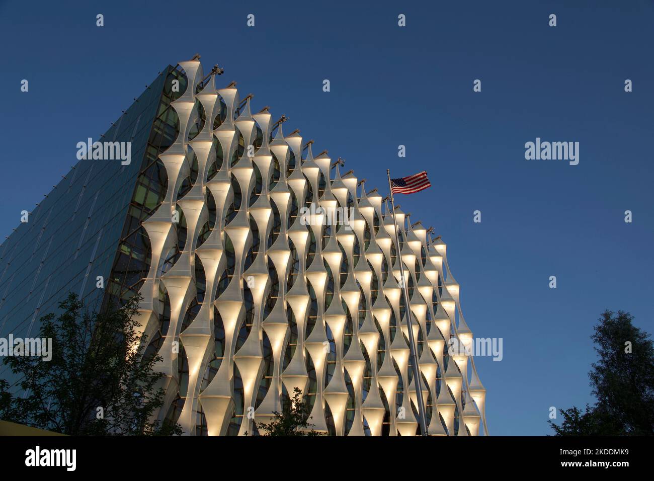Neue US-Botschaft, Battersea, London Stockfoto