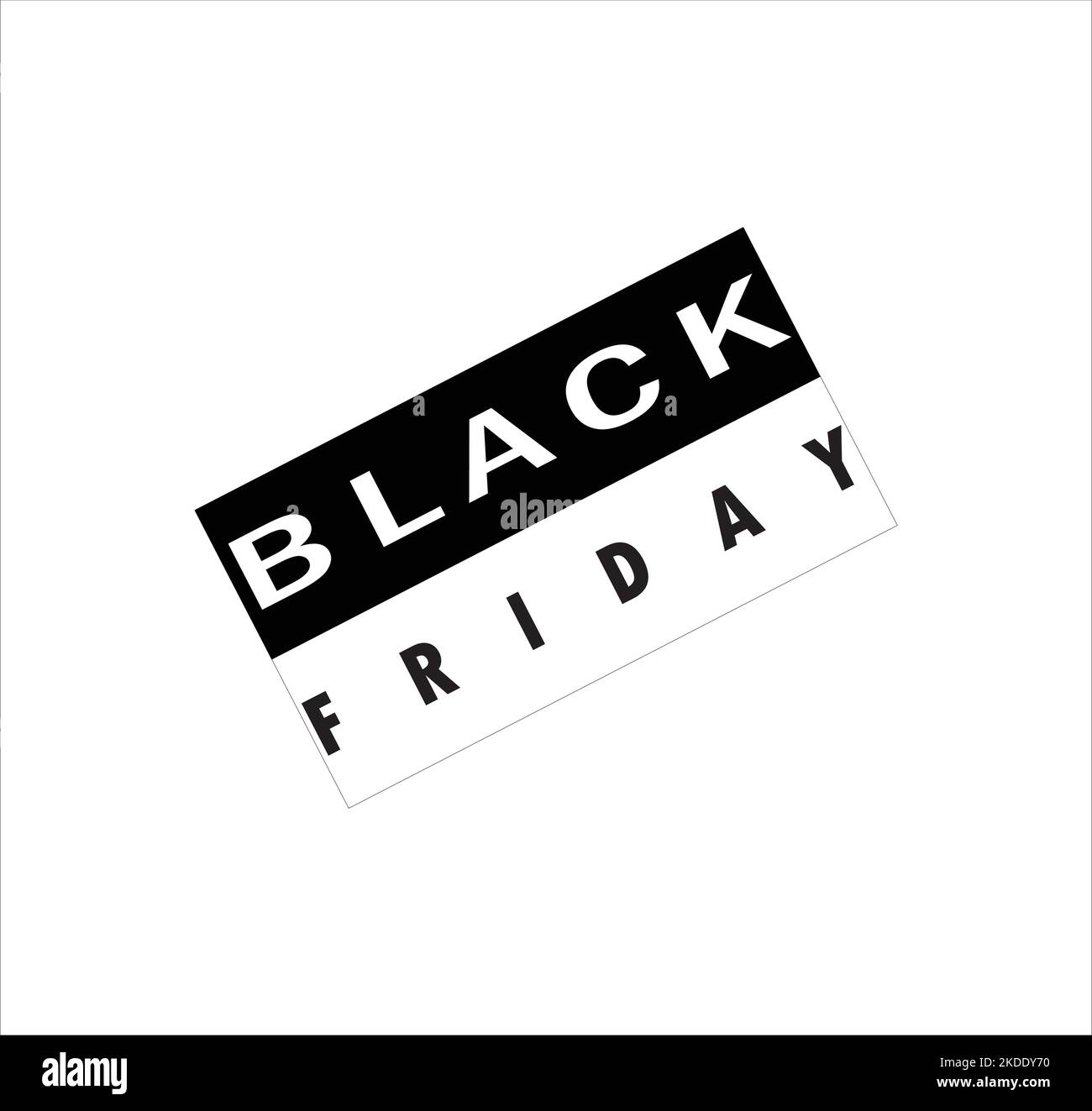 Black friday Verkauf Poster Design, Big Sell, Tag, promo Cyber montag, isoliert auf weiß Stock Vektor
