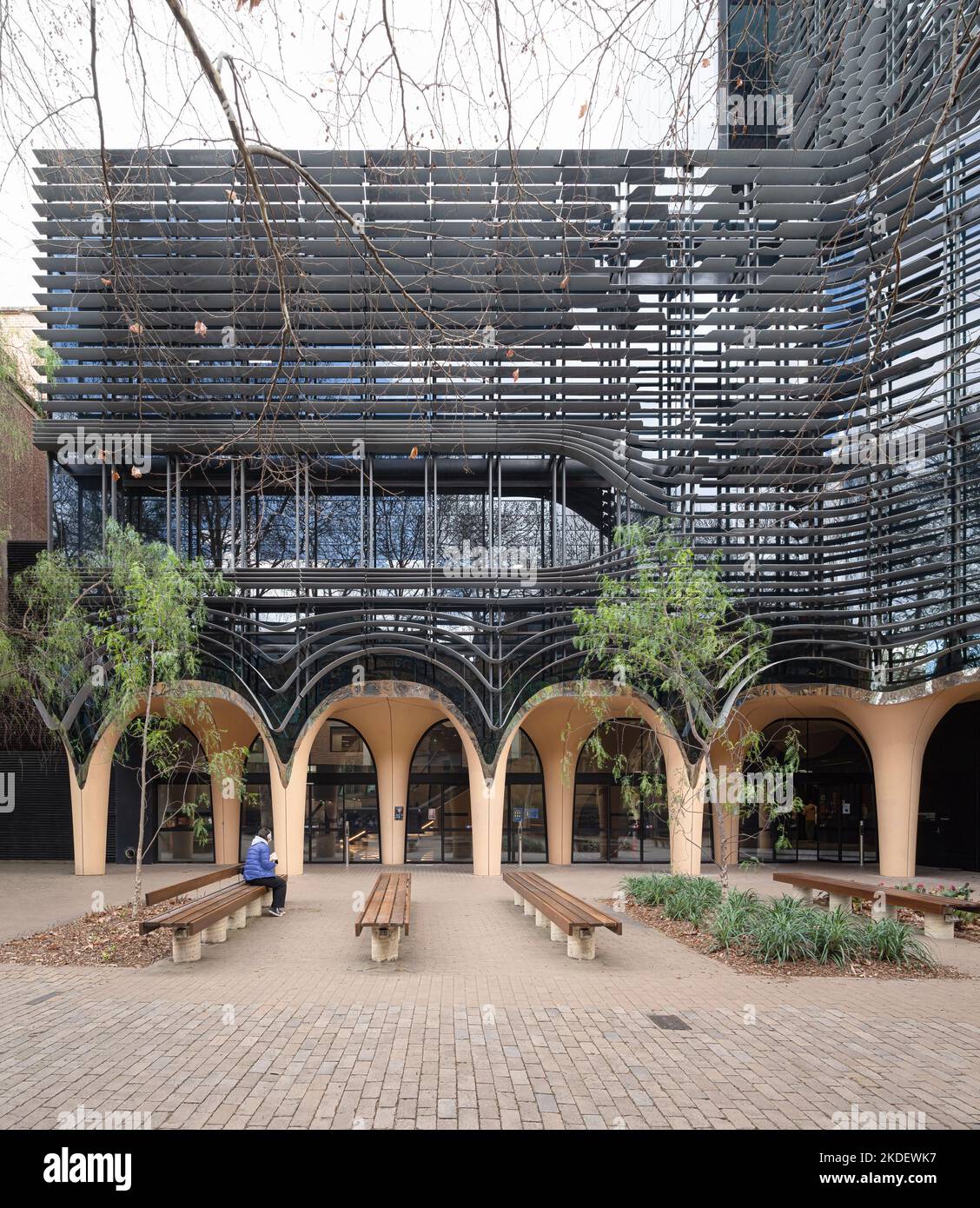 Melbourne, Australien - Arts West Gebäude für die Universität Melbourne von ARM Architecture and Architectus Stockfoto