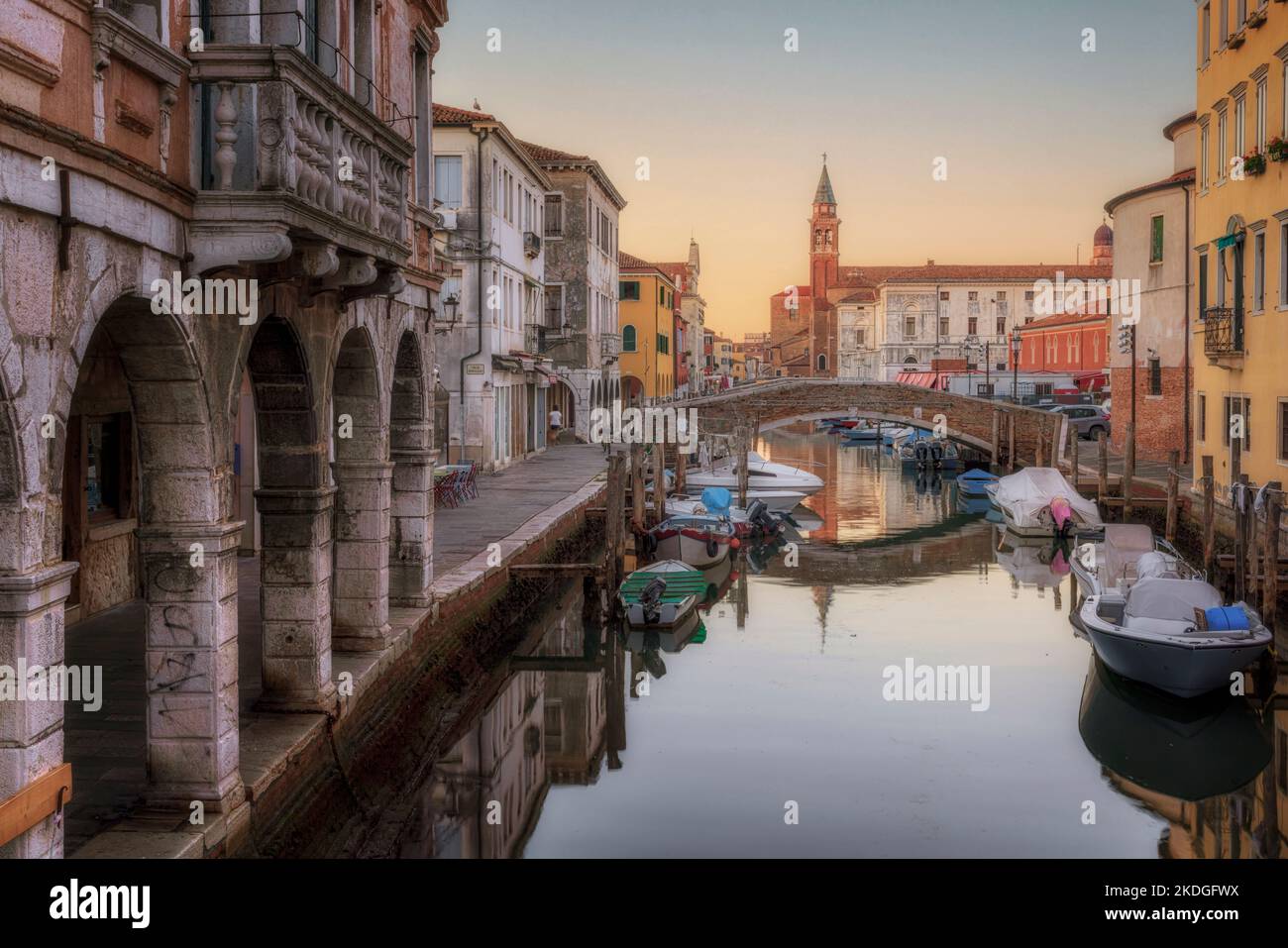 Chioggia, Venedig, Venetien, Italien Stockfoto