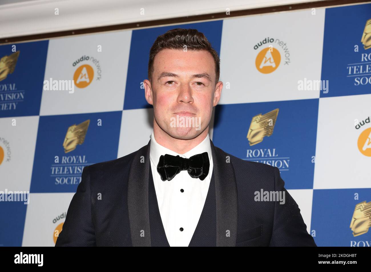 Kai Widdrington nimmt an den Royal Television Society Program Awards im Grosvenor House Hotel in London Teil Stockfoto