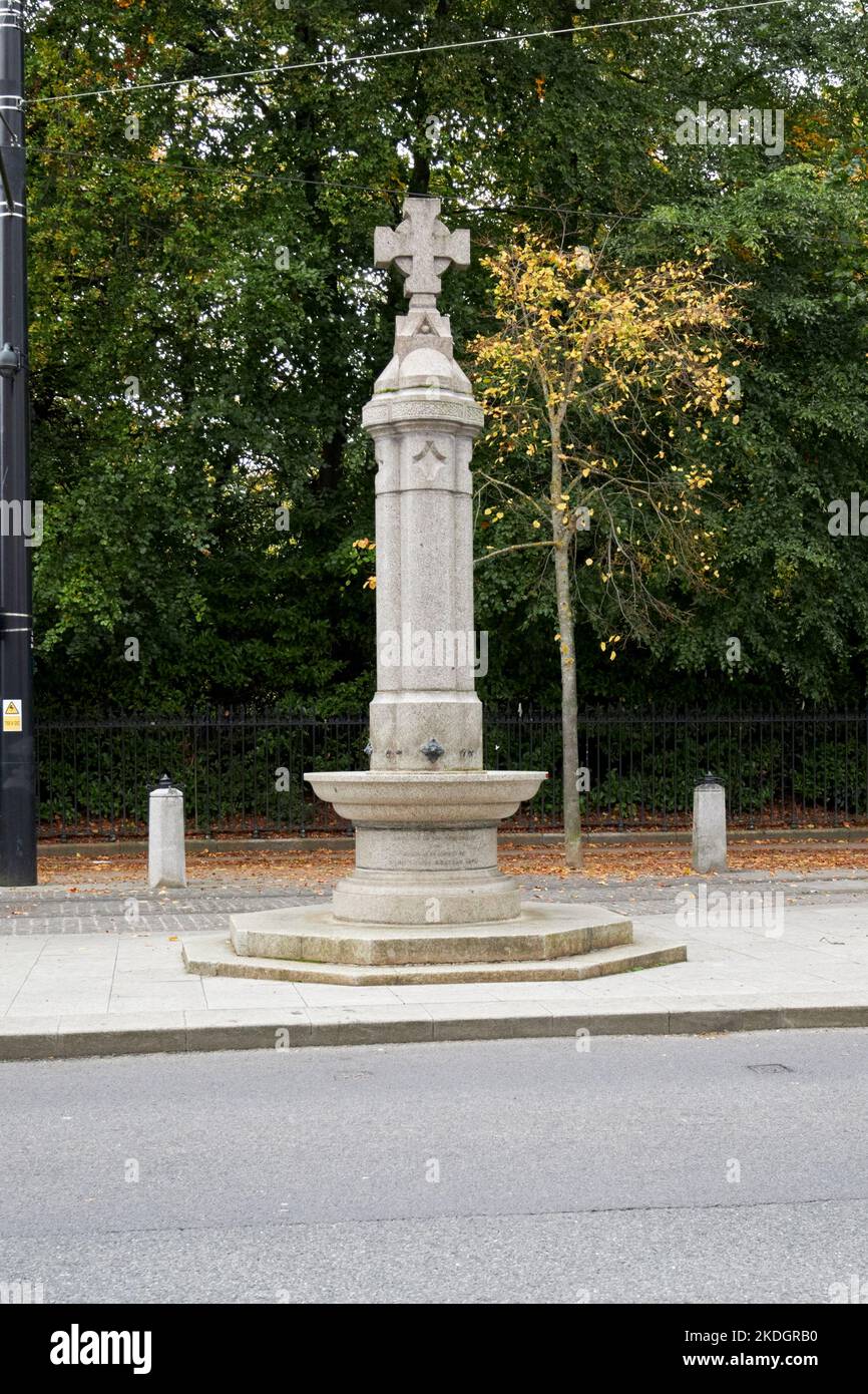 lady grattan Trinkbrunnen st stephens grün dublin republik irland Stockfoto