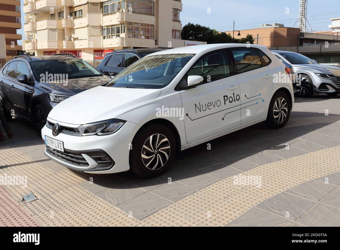 2022 Volkswagen Polo. Stockfoto