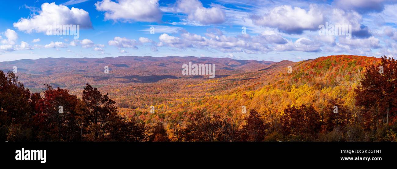 Blue Ridge, Georgia, Countryside Stockfoto
