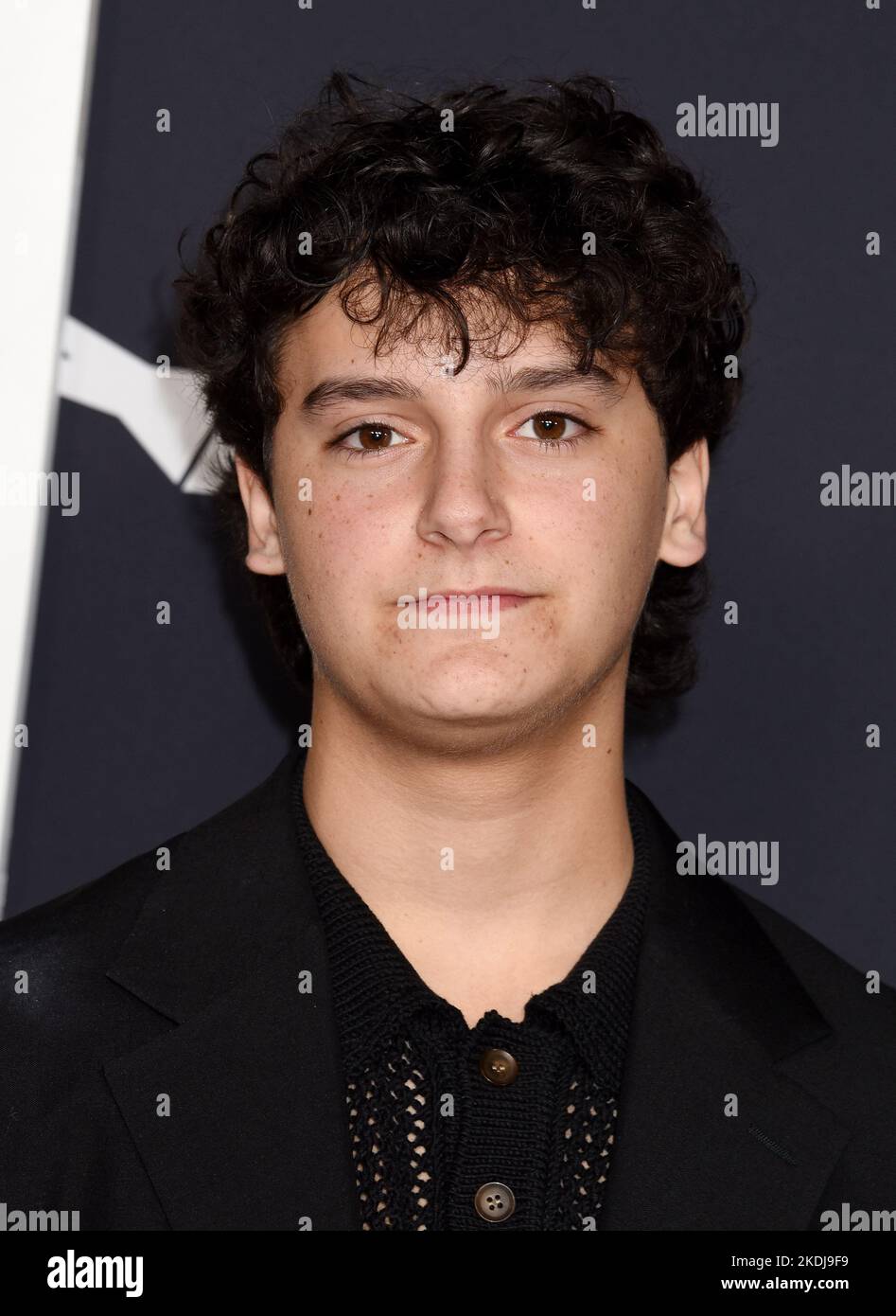 Hollywood, USA. 06.. November 2022. Nicolas Cantu bei der Ankunft beim AFI FEST 2022 „The Fabelmans“ Premiere, die am 6. November 2022 im TCL Chinese Theatre in Hollywood, CA, stattfand. © Janet Gough/AFF-USA.COM Quelle: AFF/Alamy Live News Stockfoto