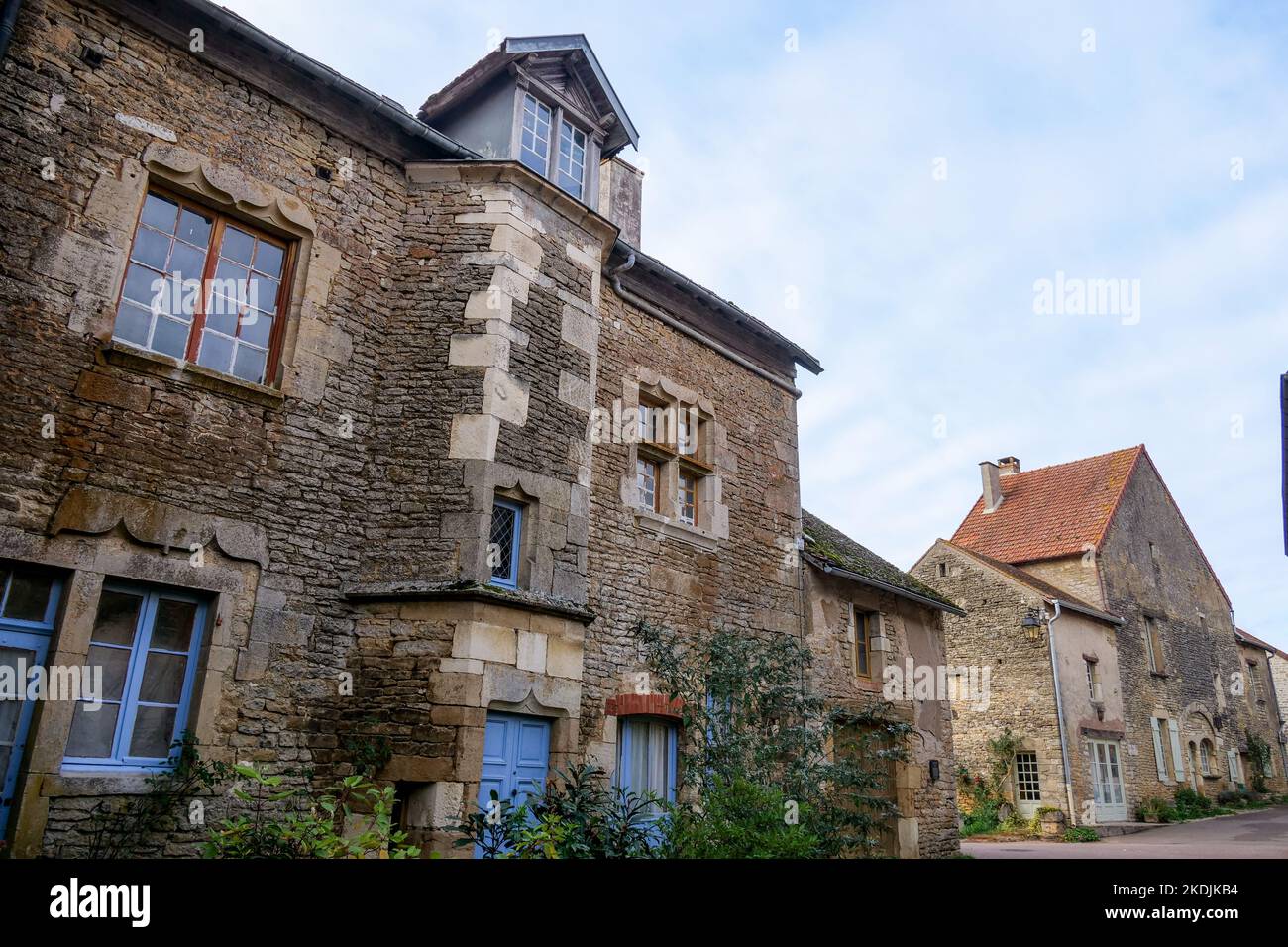 Châteauneuf-en-Auxois, Cote d'Or, Bourgogne, Frankreich Stockfoto