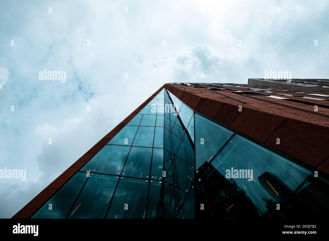 Wolkenkratzer in Hamburg Stockfoto