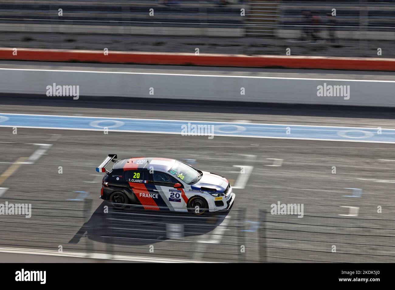 TOURING FIA Motorsports Games Paul Ricard, Le Castellet, FRANKREICH, 30/10/2022 Florent 'MrCrash' B. Stockfoto