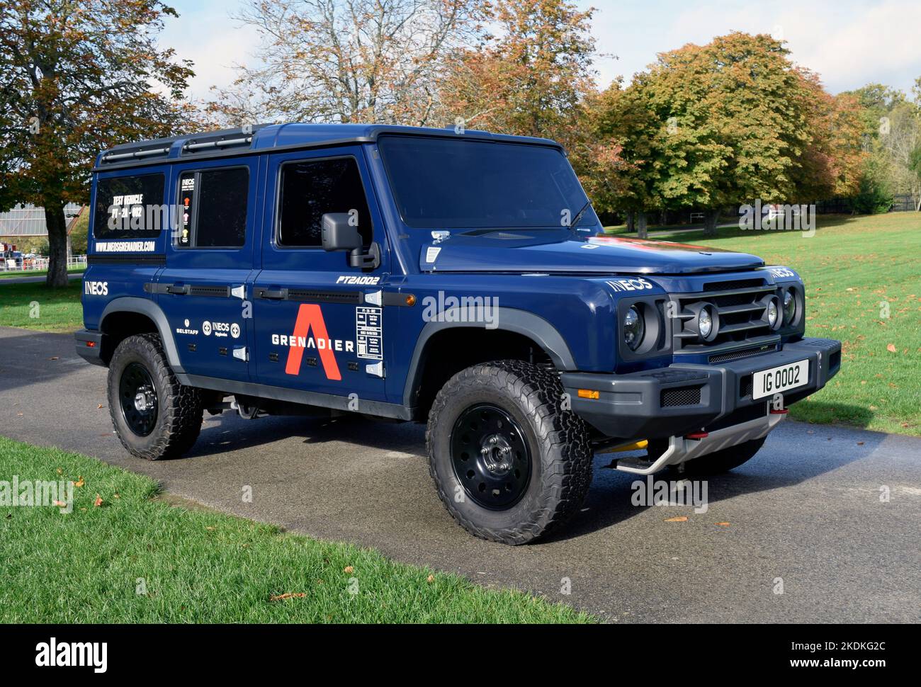 2020 Prototyp von INEOS Grenadier Stockfoto