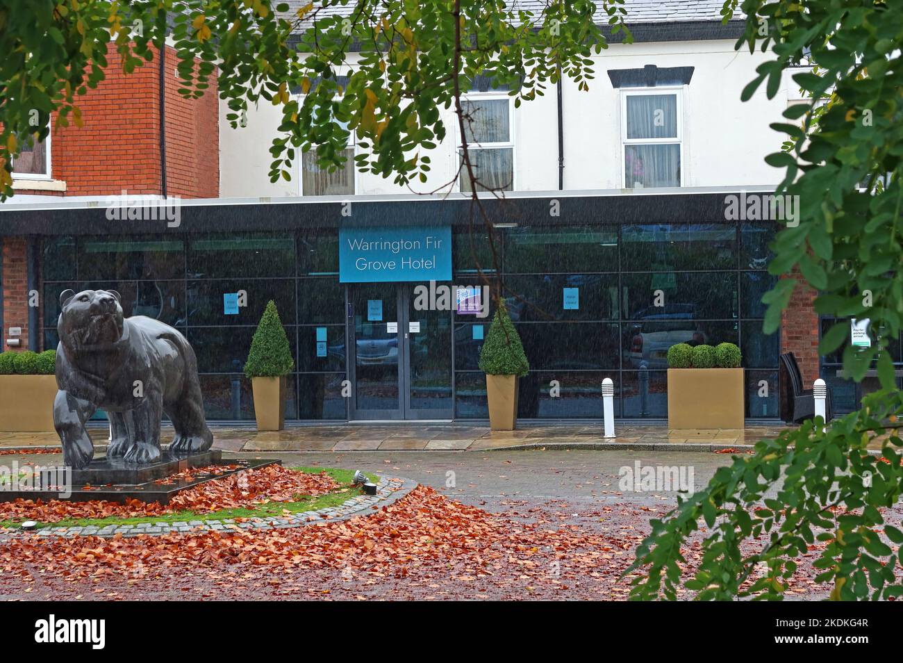 Warrington Fir Grove Best Western Sure Collection Hotel, Knutsford Old Road, Grappenhall, Warrington, Ceshire, ENGLAND, GROSSBRITANNIEN, WA4 2LD Stockfoto