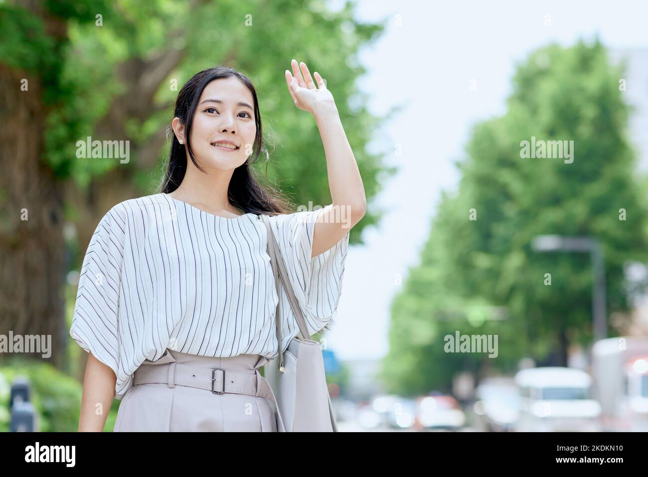 Junge Japanerin Porträt Stockfoto