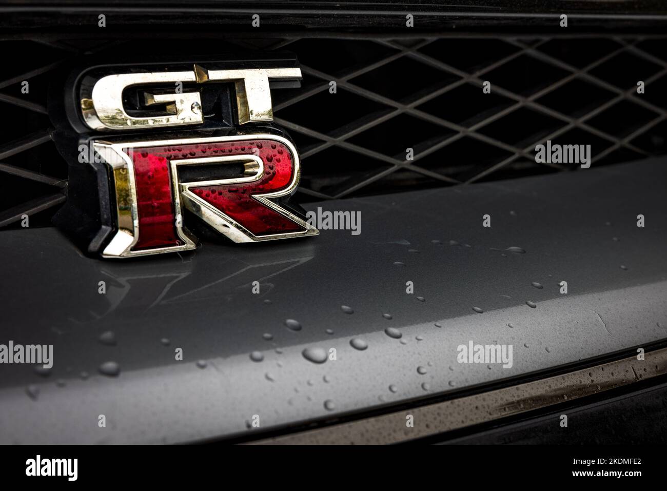 Nissan GT-R Abzeichen Stockfoto