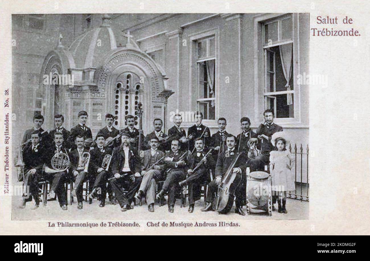 Das Philharmonische Orchester von Trapezund Stockfoto