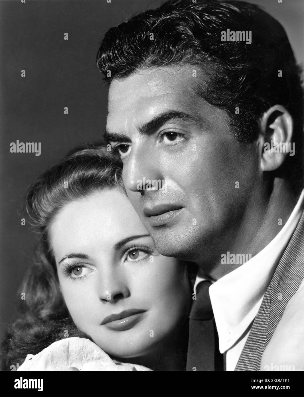 COLEEN GRAY und VICTOR REIFEN Portrait in KISS OF DEATH 1947 Regisseur HENRY HATHAWAY Story Eleazar Lipsky Drehbuch Ben Hecht und Charles Lederer Twentieth Century Fox Stockfoto