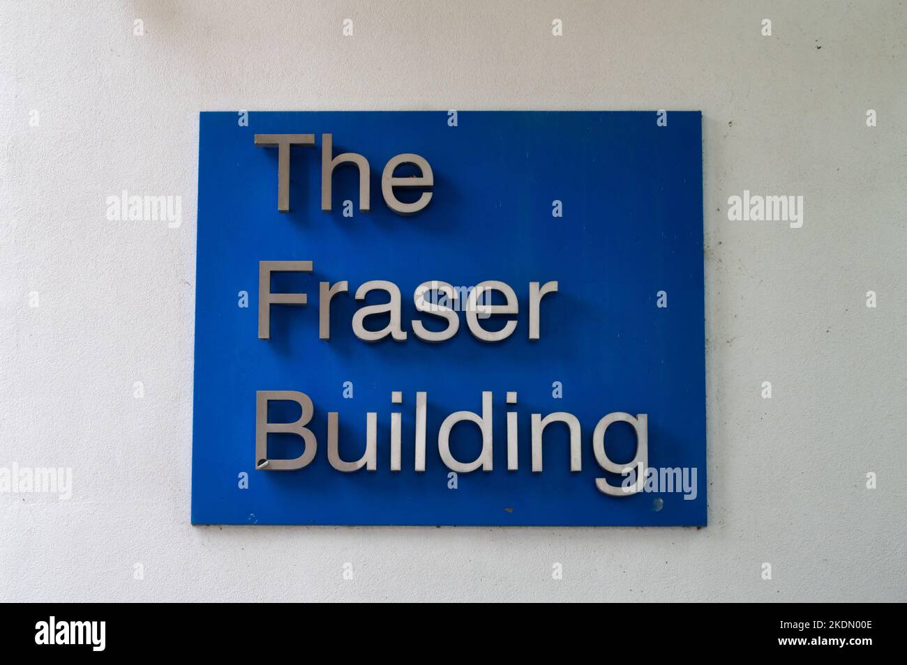 Glasgow, Großbritannien – 10. September 2022: Das Fraser Building an der Glasgow University im Zentrum von Glasgow, Schottland Stockfoto