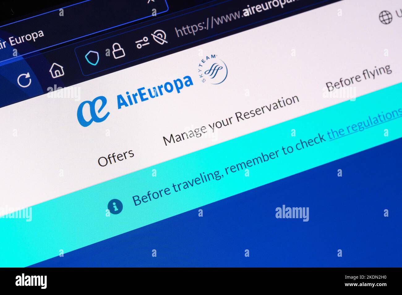 Air europa lineas gebiete Fotos und Bildmaterial in hoher Auflösung
