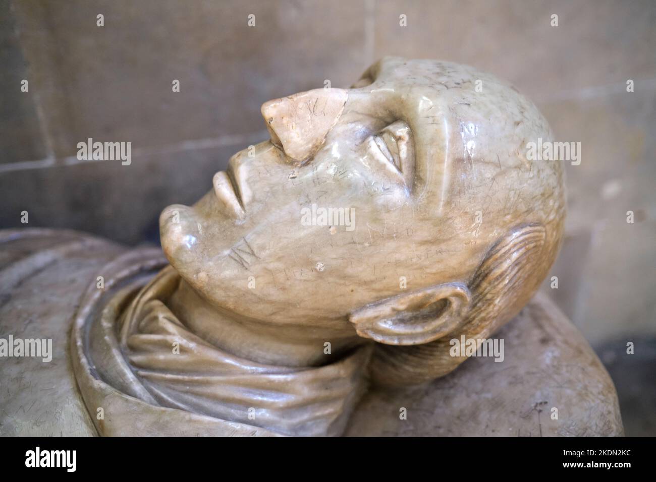 Marmorskulptur von William Canynges in der St. Mary Redcliffe Church Bristol England Großbritannien Stockfoto Marmorskulptur von William Canynges in der St. Mary Redcliffe Church Bristol England Großbritannien Stockfoto