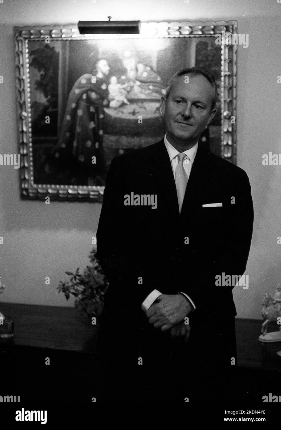 Helmut Wobisch, österreichischer Trompeter, Wiener Philharmoniker Stockfoto