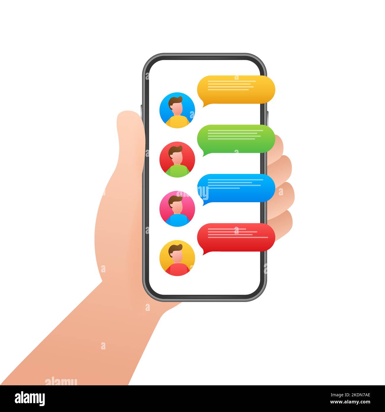 Kundenbewertungen, Usability Evaluation, Feedback, Rating System isometrisches Konzept. Vektorgrafik Stock Vektor