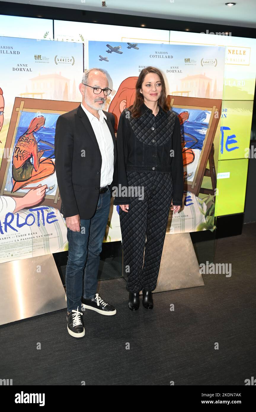 Marion Cotillard , ' Charlotte' von Eric Warin Premiere beim UGC Paris Stockfoto