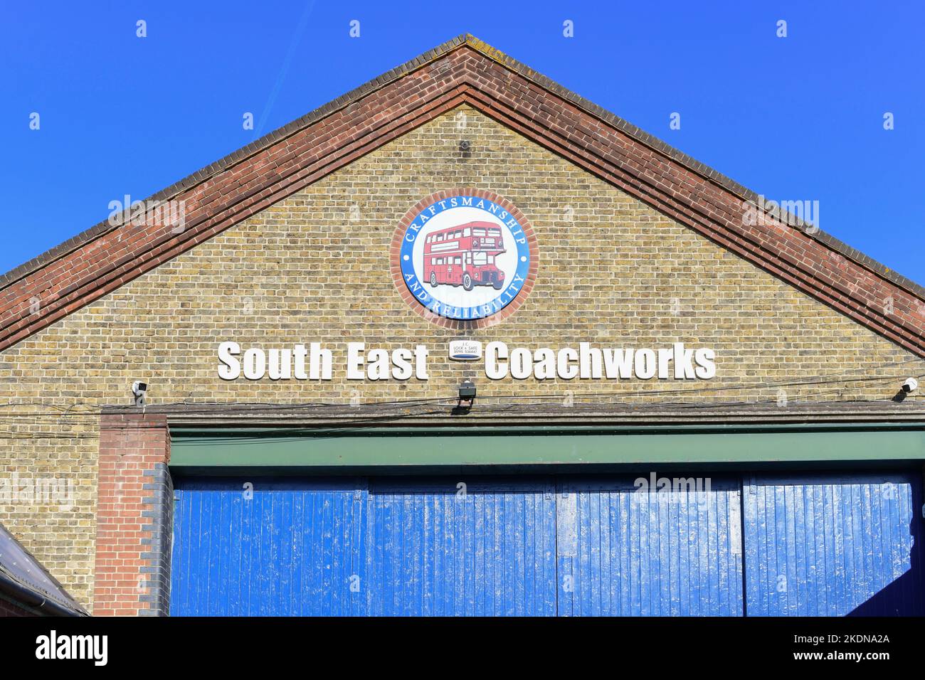 South East Coachworks, The Old Coach Station, Faversham, Kent, England, Großbritannien Stockfoto