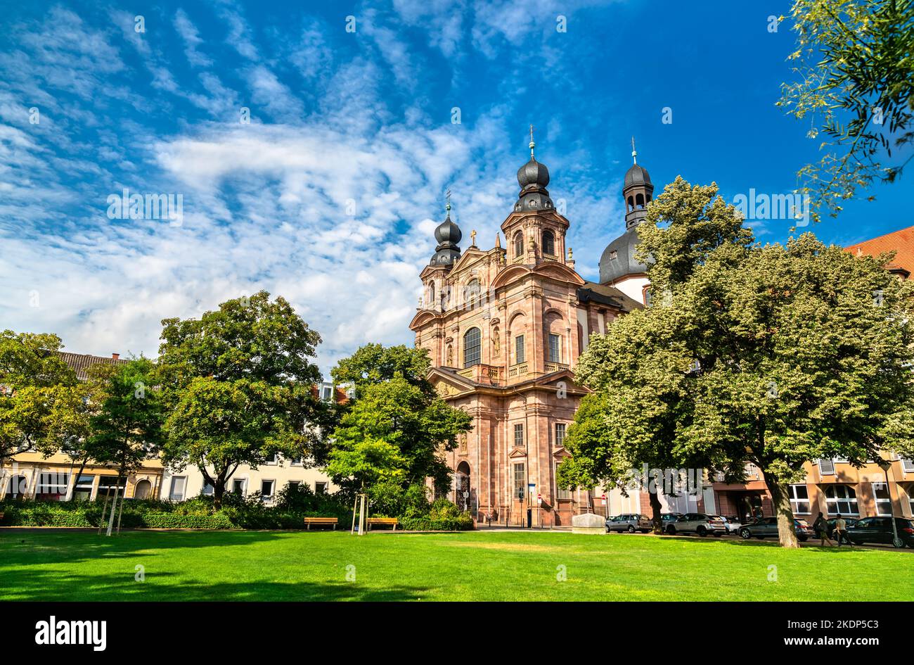 Jesuitenkirche in Mannheim in Baden-Württemberg, Deutschland Stockfoto