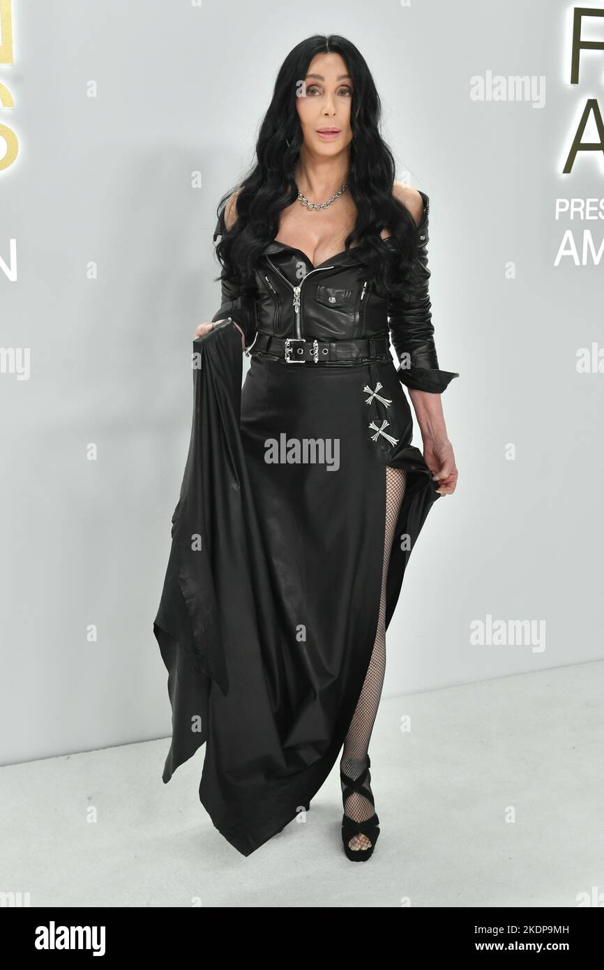 Cher nimmt am 07. November 2022 an den CFDA Fashion Awards in der Casa Cipriani in New York City Teil Stockfoto