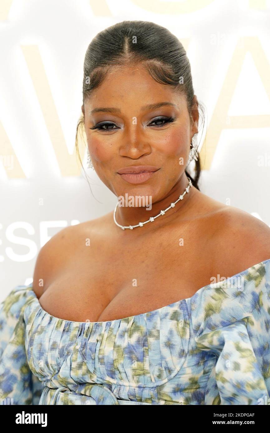 New York, NY, USA. 7.. November 2022. Keke Palmer bei der Ankunft für die CFDA Fashion Awards 2022 - Teil 2, Cipriani South Street, New York, NY 7. November 2022. Kredit: Kristin Callahan/Everett Collection/Alamy Live Nachrichten Stockfoto