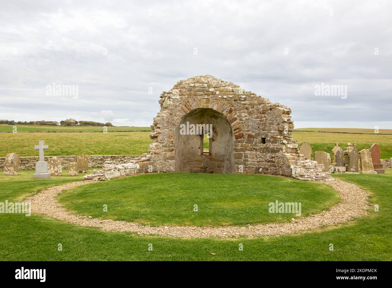 Orhir Round Church, Orkney, Schottland, Großbritannien, 2022 Stockfoto