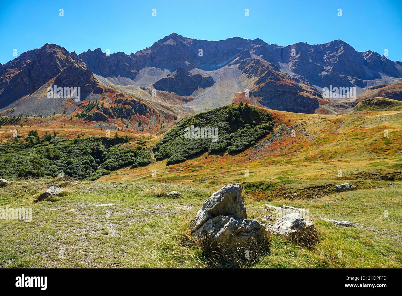 Ecrins-Nationalpark, Alpen, Briancon, Frankreich, EU Stockfoto