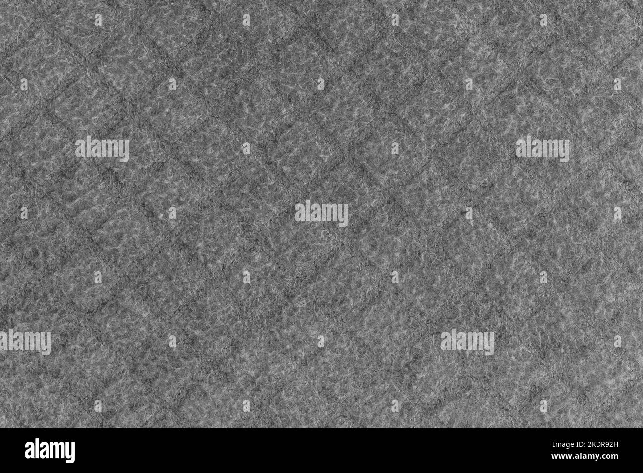 Grau Stoff Material mit Muster abstrakte Linien Streifen vintage Textil Textur Teppich Hintergrund. Stockfoto