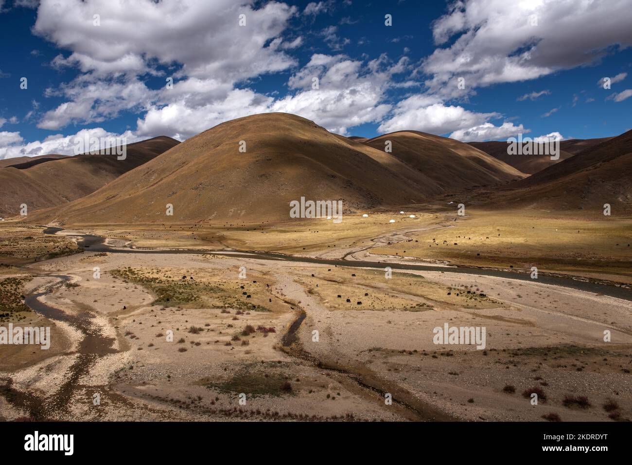 Provinz Sichuan Ganzizhou litang Grasland Stockfoto