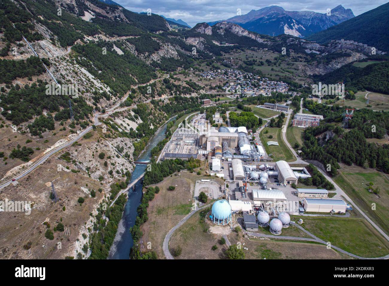 ONERA-Forschungszentrum, Maurienne-Tal, Vanoise, Französische Alpen, Frankreich, Alpen, Alpen Stockfoto